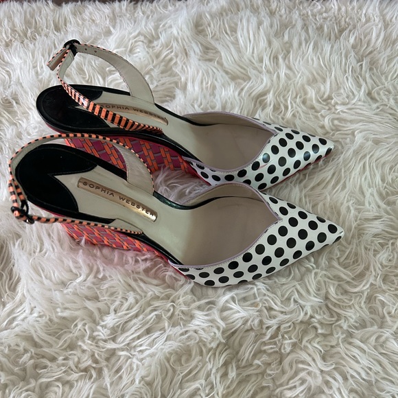 ❤️SOLD❤️Sophia Webster Wedge Slingbacks - Picture 2 of 6